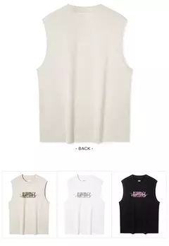 Image of Semir-Chaleco de punto para hombre, Top sin mangas con estampado de bloques de Color, a la moda, novedad de verano, 2024