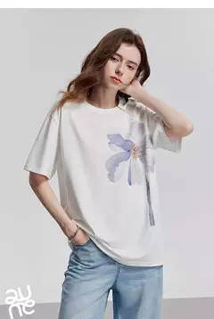 TOYOUTH Camiseta de manga corta para mujer, camisetas nuevas de primavera 2025 8521019 - Eleganzie