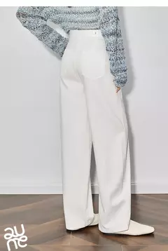 Imagen de TOYOUTH Jeans de mezclilla para mujer 2025 Primavera Nuevo estilo americano Pantalones largos rectos de pierna ancha