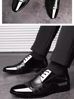 Zapatos de boda Baita para hombre, calzado informal de cuero, Formal, de negocios, talla grande - comprar en línea