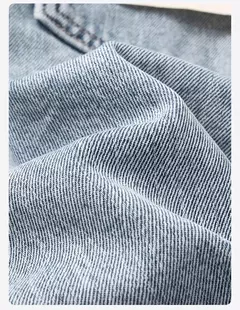 SIMWOOD 2025 Primavera Verano nuevos pantalones vaqueros sueltos relajantes para hombres pantalones vaqueros Cargo de tela de 11oz on internet