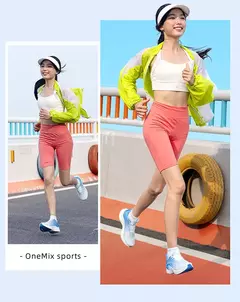 Imagen de Onemix 2025, nuevos zapatos transpirables para correr de velocidad, zapatos deportivos informales para hombre y mujer, zapatos deportivos ligeros para hombre, cuerda para saltar al aire libre, Fitness