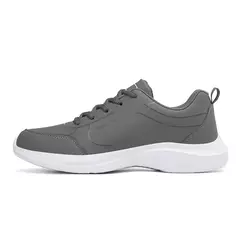 Nuevos zapatos para correr para hombre, zapatillas cálidas de invierno para hombre, zapatos antideslizantes transpirables para caminar para hombre, zapatos informales suaves con cordones, ligeros