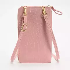 Bolso de mujer, bolsos de hombro, bolsos de mujer, cartera, tarjetero, bolso de mensajero, monedero con patrón de cocodrilo, bolso para teléfono móvil