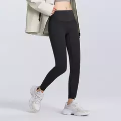 Pantalones informales Semir para mujer, pantalones ajustados de alta elasticidad, pantalones de piel de tiburón negros, novedad de primavera 2025, pantalones ajustados - Eleganzie