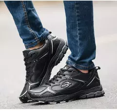BONA, nuevos zapatos clásicos de estilo para correr para hombre, zapatos deportivos con cordones para hombre, zapatillas deportivas de cuero para correr al aire libre, cómodas - buy online