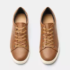 Imagen de Zapatos informales para hombre, zapatos de cuero cómodos a la moda de marca 2025