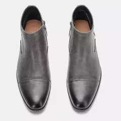 Imagen de Botas cómodas de cuero al tobillo para hombres Botas para hombres Marca de moda