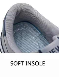 Image of Nuevas de cuero, zapatos para correr para hombre, zapatillas Unisex cálidas de invierno, zapatos ligeros para caminar para mujer, zapatos deportivos de plantilla suave con cordones 37-47