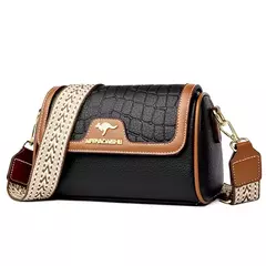 Bolso de hombro de cuero Pu de piedra para mujer, bolso para mamá, bolso cruzado a la moda para madre, bolso para axila, bolso cuadrado pequeño - tienda en línea