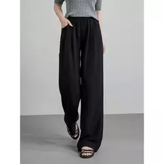 TOYOUTH Pantalones casuales para mujer 2025 Verano Nuevos pantalones largos P 8527801 - Eleganzie