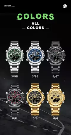 Reloj de pulsera de cuarzo de acero inoxidable militar deportivo para hombre de la mejor marca NAVIFORCE, cronógrafo, reloj Masculino 2024 on internet