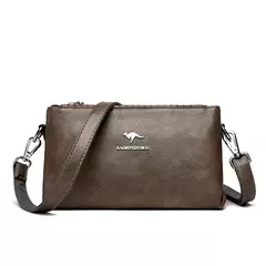Bolsos de hombro tipo bandolera de piel sintética de alta calidad para mujer, bolsos de lujo para madre 2025, bolso de mano tipo mensajero para mujer, bolso de mano de dos capas - tienda en línea