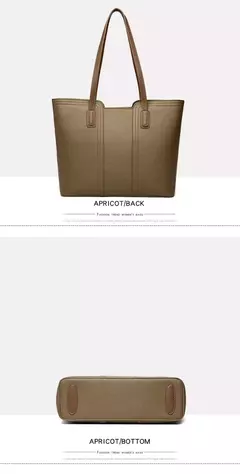 Bolsos de mujer de 3 capas de marca genuina, bolsos grandes de cuero suave de alta calidad de diseñador, bolso de hombro para mujer 2024, bolso de mensajero 2024 - tienda en línea