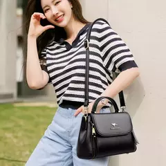 Bolsos con asa superior de cuero suave para mujer, bolsas de mensajero de hombro de diseño lujoso, bolsos y monederos de alta calidad, bolso principal para ir al trabajo - tienda en línea