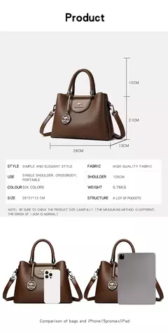 VANDERWAH, bolsos de diseño de 3 capas para mujer, bolsos de hombro tipo bandolera de diseñador de lujo, bolso de mano informal de cuero PU de alta calidad para mujer - Eleganzie