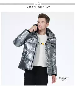 Chaqueta de invierno ICEbear para hombre, chaqueta acolchada de moda de alta calidad, abrigo cálido de marca, ropa para hombre MWY20953D 2024 nuevo
