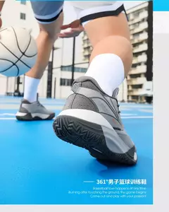 Zapatillas de baloncesto de 361 grados para hombre, ligeras, resistentes a los golpes, antideslizantes, transpirables, de apoyo, 672421114
