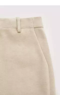 AMII minimalista 2024 invierno nuevos pantalones de rábano para mujer tubo de humo de lana Casual hasta el tobillo pantalones básicos sólidos 12314003