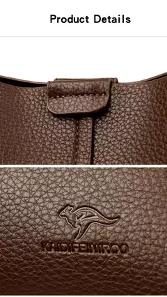 Bolsos de mano con asa superior para mujer, bolso de piel sintética de alta calidad, bolso de hombro tipo bandolera para mujer, bolso informal mediano KAIDIFEINIROO 2025 - tienda en línea
