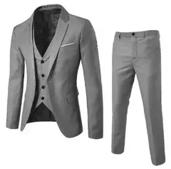 Trajes para boda para hombre, conjunto elegante de 3 piezas, 2 chaquetas, chaleco, pantalones, Blazers de lujo, traje Formal, moda clásica, traje completo 2025 - Eleganzie