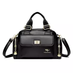 Bandolera de cuero de PU de alta calidad para mujer, bolso cruzado de mano, bandolera para mujer, bolso multibolsillo para desplazamientos diarios