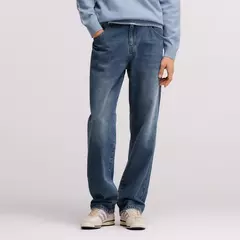 Semir-pantalones vaqueros holgados de pierna recta para hombre, pantalón Retro desgastado, a la moda, novedad de invierno, 2024 on internet