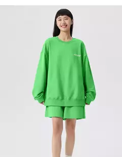Semir-Sudadera de punto con cuello redondo para hombre, pijama suave y cómodo para el hogar, Top de manga larga