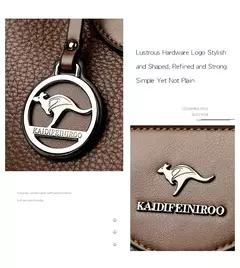 VANDERWAH, bolsos de diseño de 3 capas para mujer, bolsos de hombro tipo bandolera de diseñador de lujo, bolso de mano informal de cuero PU de alta calidad para mujer