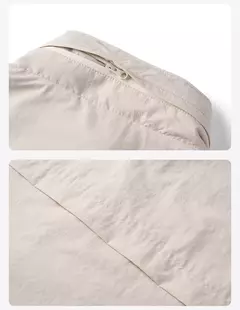 SIMWOOD 2025 Primavera Verano de gran tamaño fino ligero al aire libre chaquetas con capucha ocultas hombres chaqueta de tela arrugada