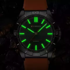 Relojes de pulsera CURREN de cuarzo simples e informales con manecillas luminosas, relojes de cuarzo de negocios a la moda, nuevo reloj para hombre 2023 en internet