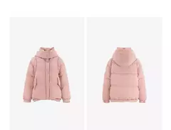 TOYOUTH-Chaqueta de plumón de pato blanco para mujer, chaqueta ligera con capucha y cuello levantado, novedad de invierno, 2024, 90% - comprar en línea