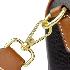 Imagen de Bolso de hombro de cuero Pu de piedra para mujer, bolso para mamá, bolso cruzado a la moda para madre, bolso para axila, bolso cuadrado pequeño