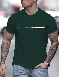 Imagen de Camiseta estampada de manga corta con cuello redondo de verano para hombre, camiseta cómoda informal, ropa de moda para hombre, camisetas gráficas