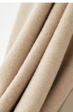 Imagen de AMII minimalista 2024 invierno nuevos pantalones de rábano para mujer tubo de humo de lana Casual hasta el tobillo pantalones básicos sólidos 12314003