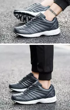 BONA 2023 nuevos diseñadores calzado atlético cómodo para hombre zapatos deportivos antideslizantes y transpirables para exteriores zapatillas ligeras para hombre