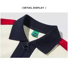 Semir-vestido holgado adelgazante para mujer, Polo a juego de colores, primavera 2023