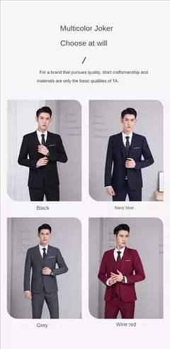 Trajes de boda para hombre, elegantes, 3 piezas, 2 conjuntos completos, chaquetas clásicas, chaleco, pantalones, chaquetas de lujo de alta calidad, trajes formales para adultos 2024