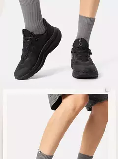 Li-ning hombres mujeres SOFT GO MAX 2 zapatos para caminar COMFOAM Slip-on forro de tacón grueso Unisex deportes elegantes zapatos casuales AGLV001 - online store