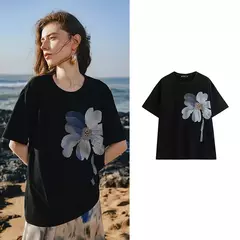 TOYOUTH Camiseta de manga corta para mujer, camisetas nuevas de primavera 2025 8521019 en internet