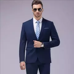 Traje elegante para hombre para boda, 3 piezas, 2 conjuntos, chaquetas, chaleco, pantalones, Blazers, abrigos formales de negocios para novio, disfraz 2025
