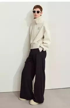 Amii-abrigo corto informal con cremallera para mujer, sudadera holgada de cuello alto, chaqueta deportiva de calle, Otoño, 2024, 12443222 - comprar en línea