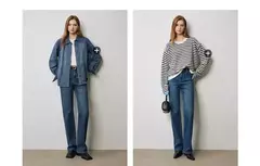 TOYOUTH-pantalones vaqueros de mezclilla para mujer, Vaqueros largos de cintura alta con forma de pera lavada a la piedra, novedad de otoño, 2024 - tienda en línea