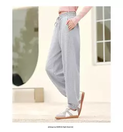 Semir-Pantalones casuales para mujer, pantalón acampanado Simple, alargador de pierna, tendencia Ins, holgado, versátil, largo, Otoño, 2024