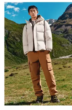 Image of Semir-Chaqueta de plumón para hombre, abrigo informal de invierno, para pareja, novedad de 2023