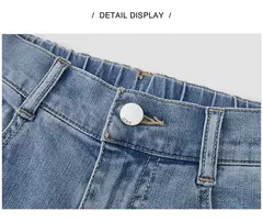 Semir Jeans Mujer Pantalones hasta el tobillo pequeños Verano 2024 Nueva versión Pantalones de pierna recta