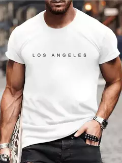 Imagen de Camiseta estampada de manga corta con cuello redondo de verano para hombre, camiseta cómoda informal, ropa de moda para hombre, camisetas gráficas