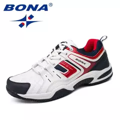 BONA, recién llegado, zapatos de tenis de estilo clásico para hombre, zapatillas de entrenamiento para correr al aire libre, zapatos atléticos con cordones para hombre - comprar en línea