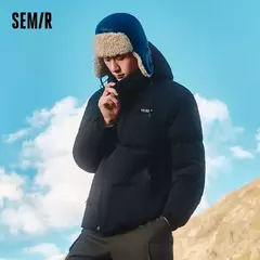 Semir-Chaqueta de plumón para hombre, abrigo informal de invierno, para pareja, novedad de 2023 - buy online