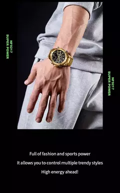 Image of Reloj de pulsera de cuarzo de acero inoxidable militar deportivo para hombre de la mejor marca NAVIFORCE, cronógrafo, reloj Masculino 2024